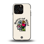 peace of mind back phone cover | glass case for iphone 13 pro