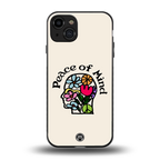 peace of mind back phone cover | glass case for iphone 15