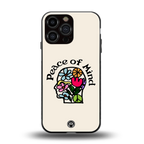 peace of mind back phone cover | glass case for iphone 16 pro max