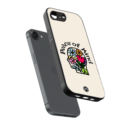 peace of mind back phone cover | glass case for iphone 16e