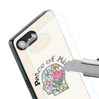 peace of mind back phone cover | glass case for iphone 16e