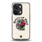 peace of mind back phone cover | glass case for oneplus nord 3