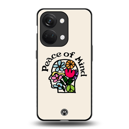 peace of mind back phone cover | glass case for oneplus nord 3