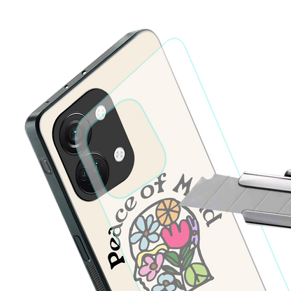 peace of mind back phone cover | glass case for oneplus nord 3