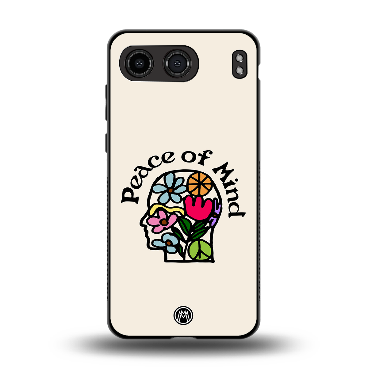 peace of mind back phone cover | glass case for oneplus nord 4