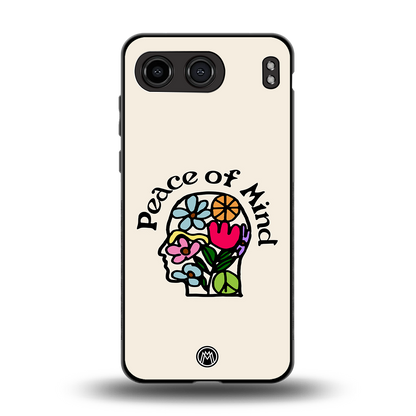 peace of mind back phone cover | glass case for oneplus nord 4