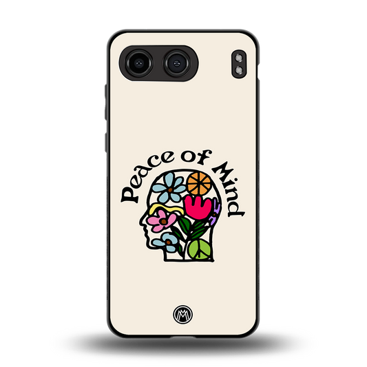 peace of mind back phone cover | glass case for oneplus nord 4
