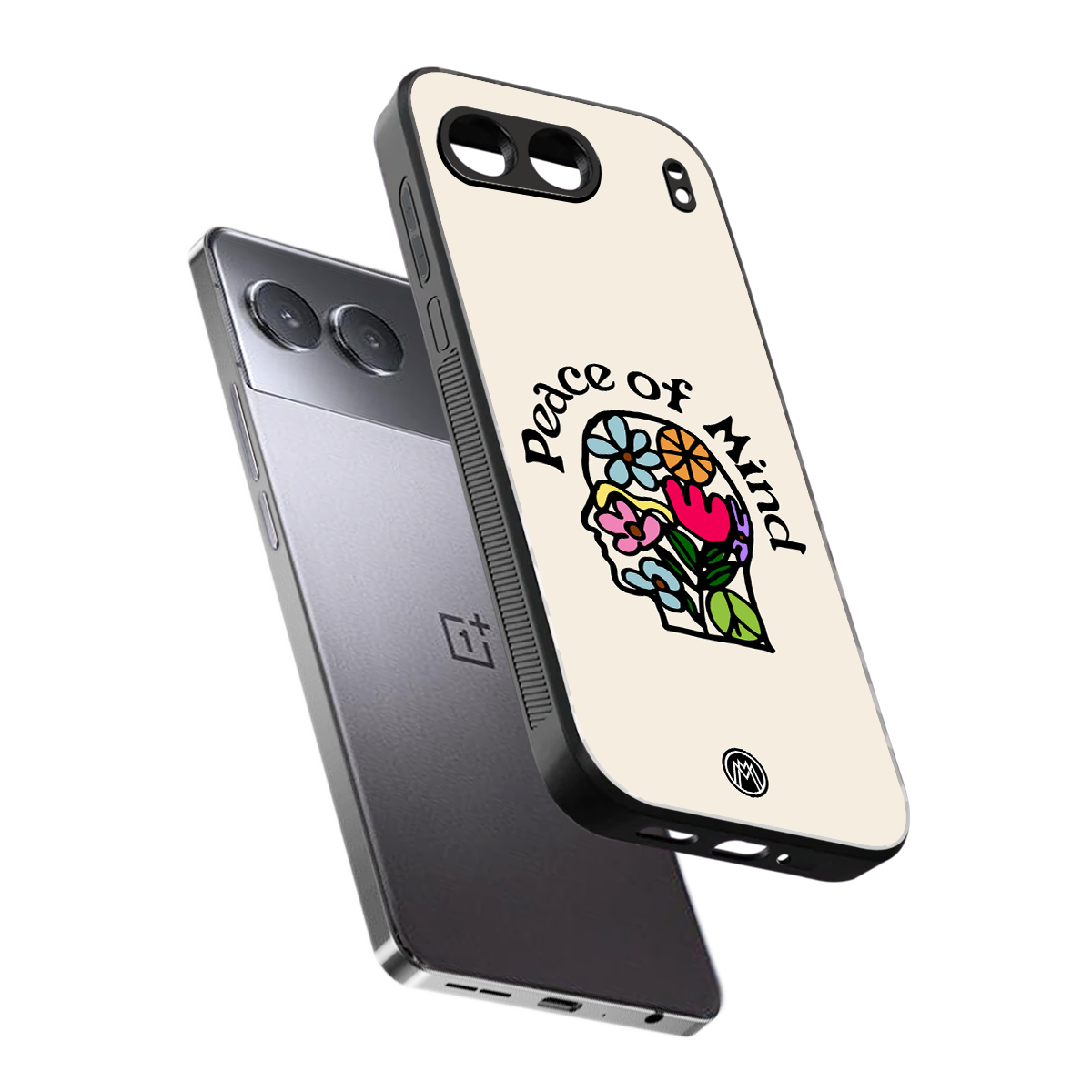 peace of mind back phone cover | glass case for oneplus nord 4
