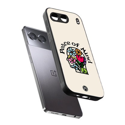 peace of mind back phone cover | glass case for oneplus nord 4