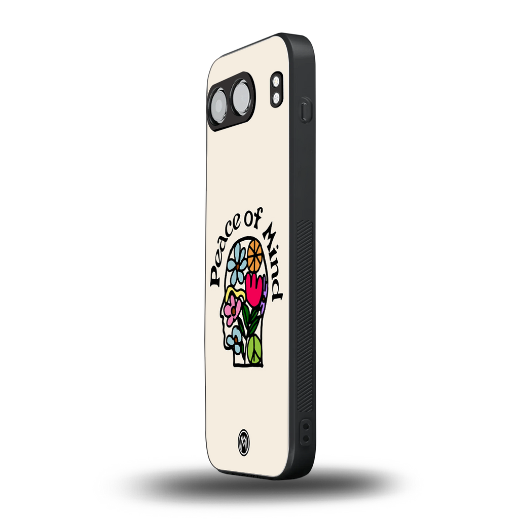 peace of mind back phone cover | glass case for oneplus nord 4