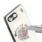 peace of mind back phone cover | glass case for oneplus nord 4