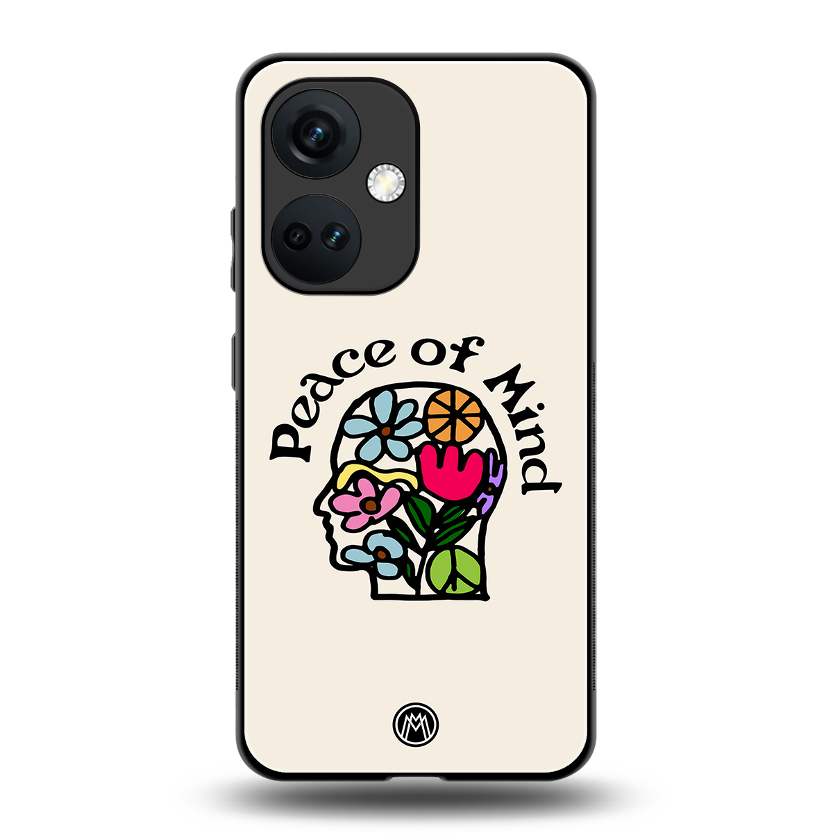 peace of mind back phone cover | glass case for oneplus nord ce 3