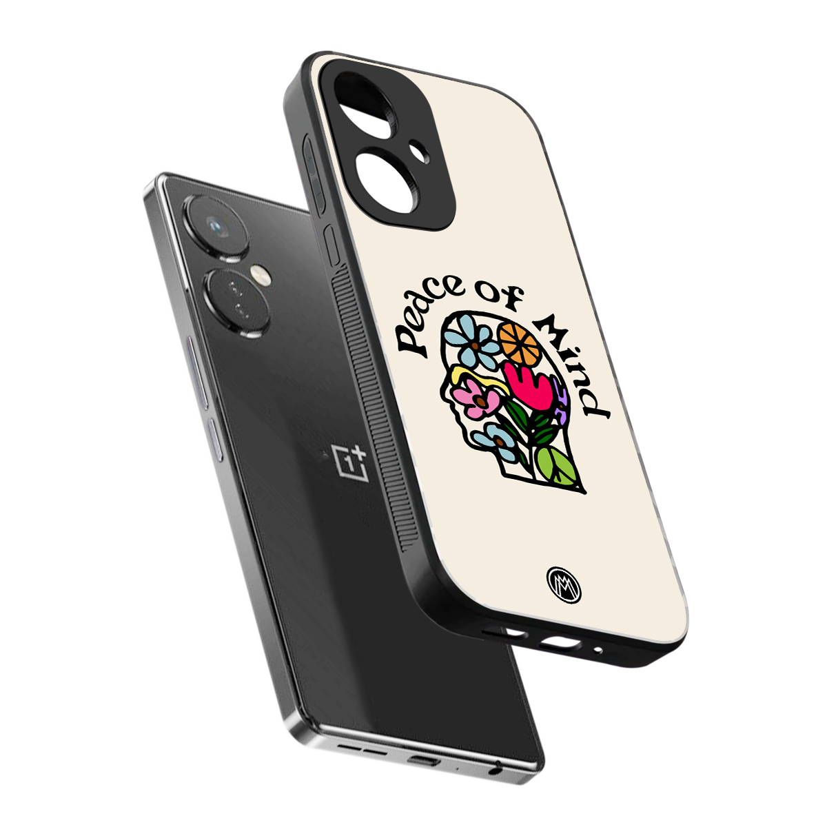 peace of mind back phone cover | glass case for oneplus nord ce 3