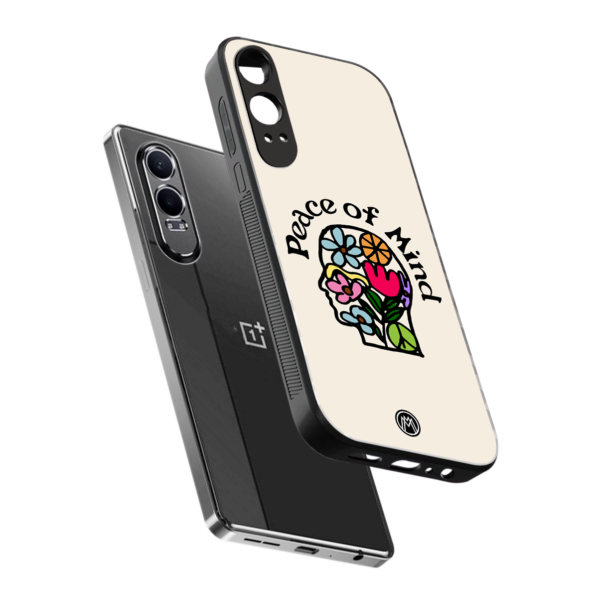 peace of mind back phone cover | glass case for oneplus nord ce 4 lite