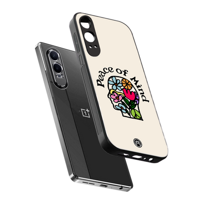 peace of mind back phone cover | glass case for oneplus nord ce 4 lite