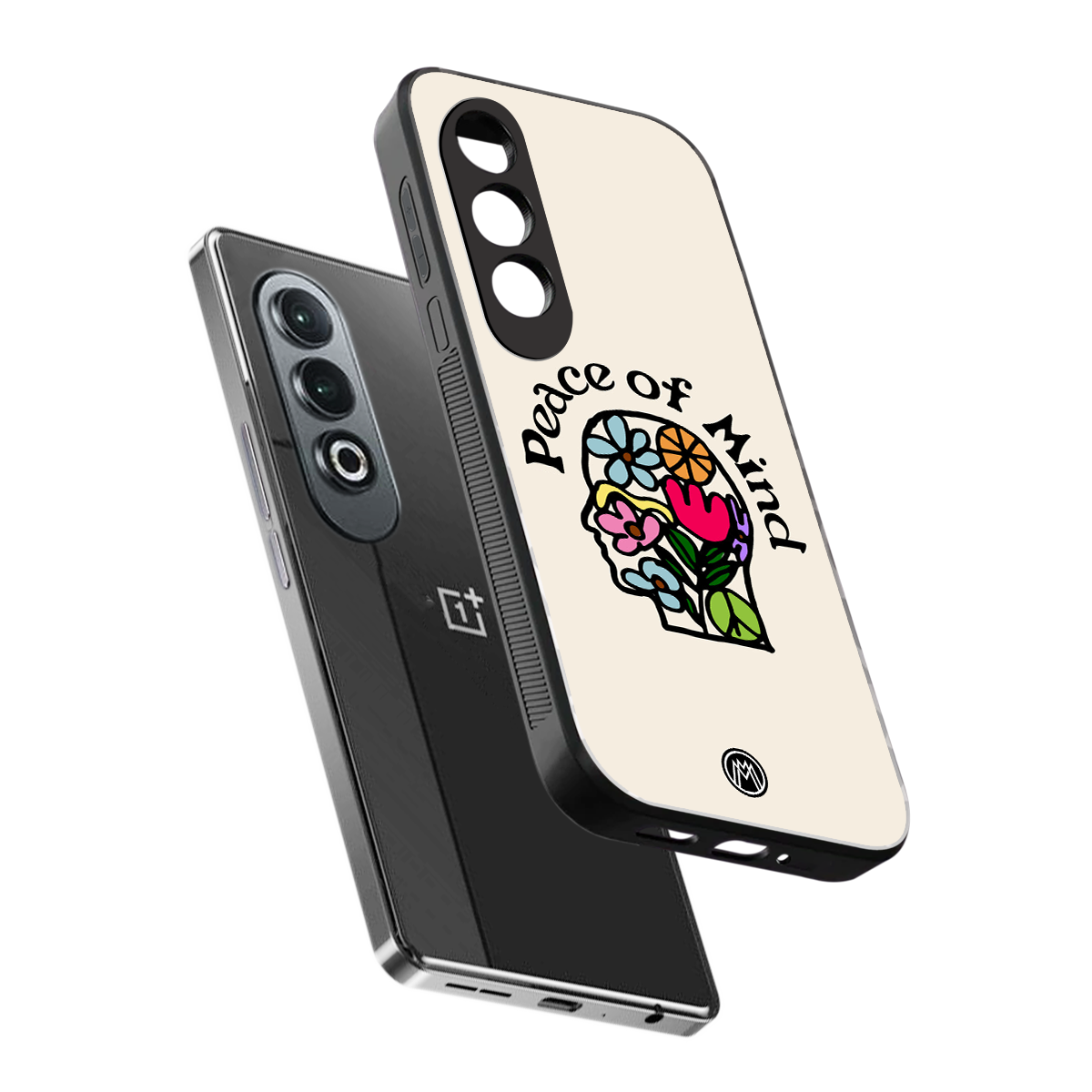 peace of mind back phone cover | glass case for oneplus nord ce 4