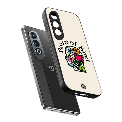 peace of mind back phone cover | glass case for oneplus nord ce 4