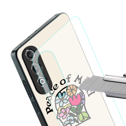 peace of mind back phone cover | glass case for oneplus nord ce 4