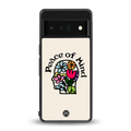 peace of mind back phone cover | glass case for google pixel 6 pro