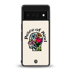 peace of mind back phone cover | glass case for google pixel 6 pro