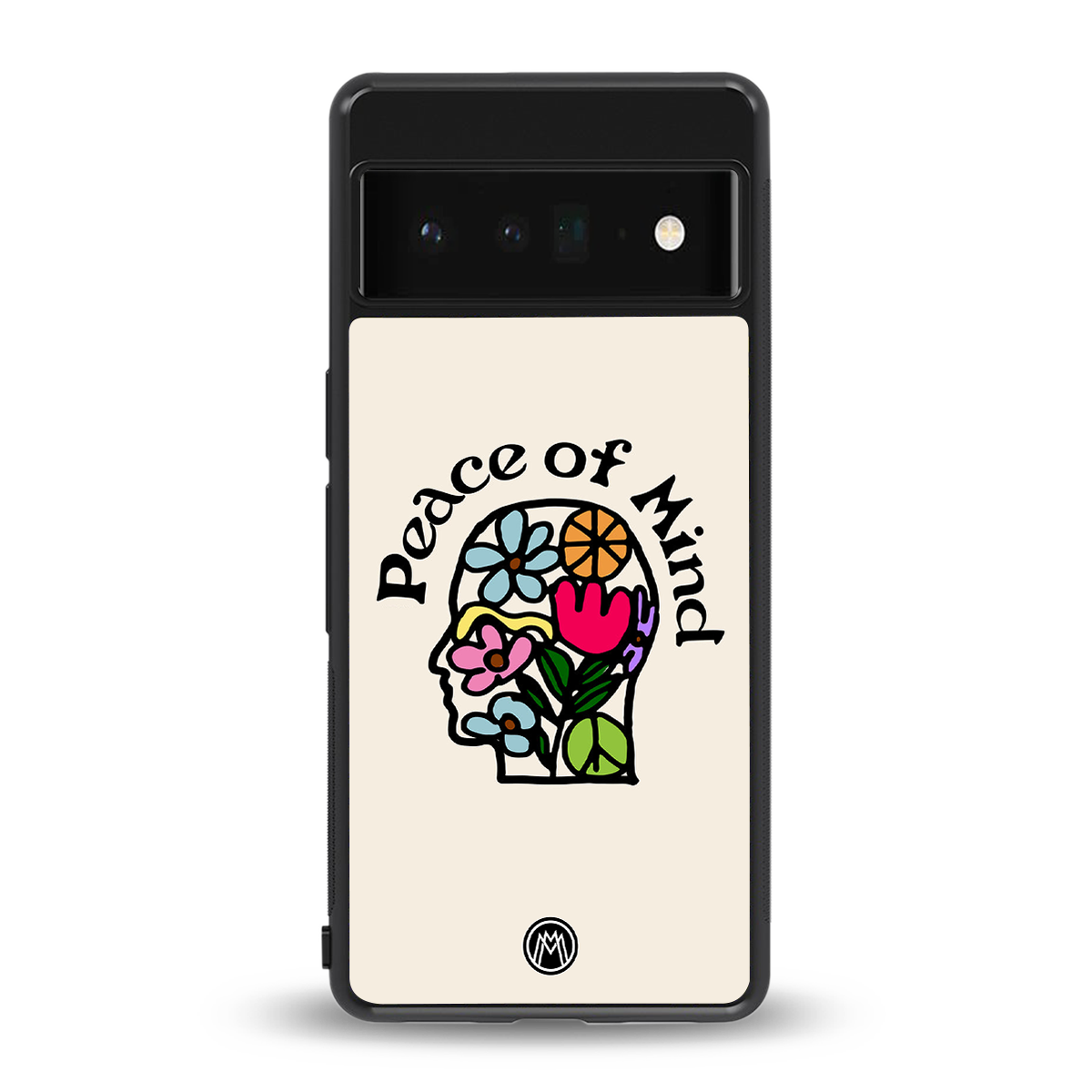 peace of mind back phone cover | glass case for google pixel 6 pro