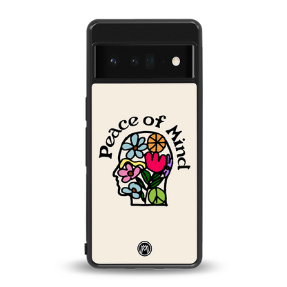 peace of mind back phone cover | glass case for google pixel 6 pro