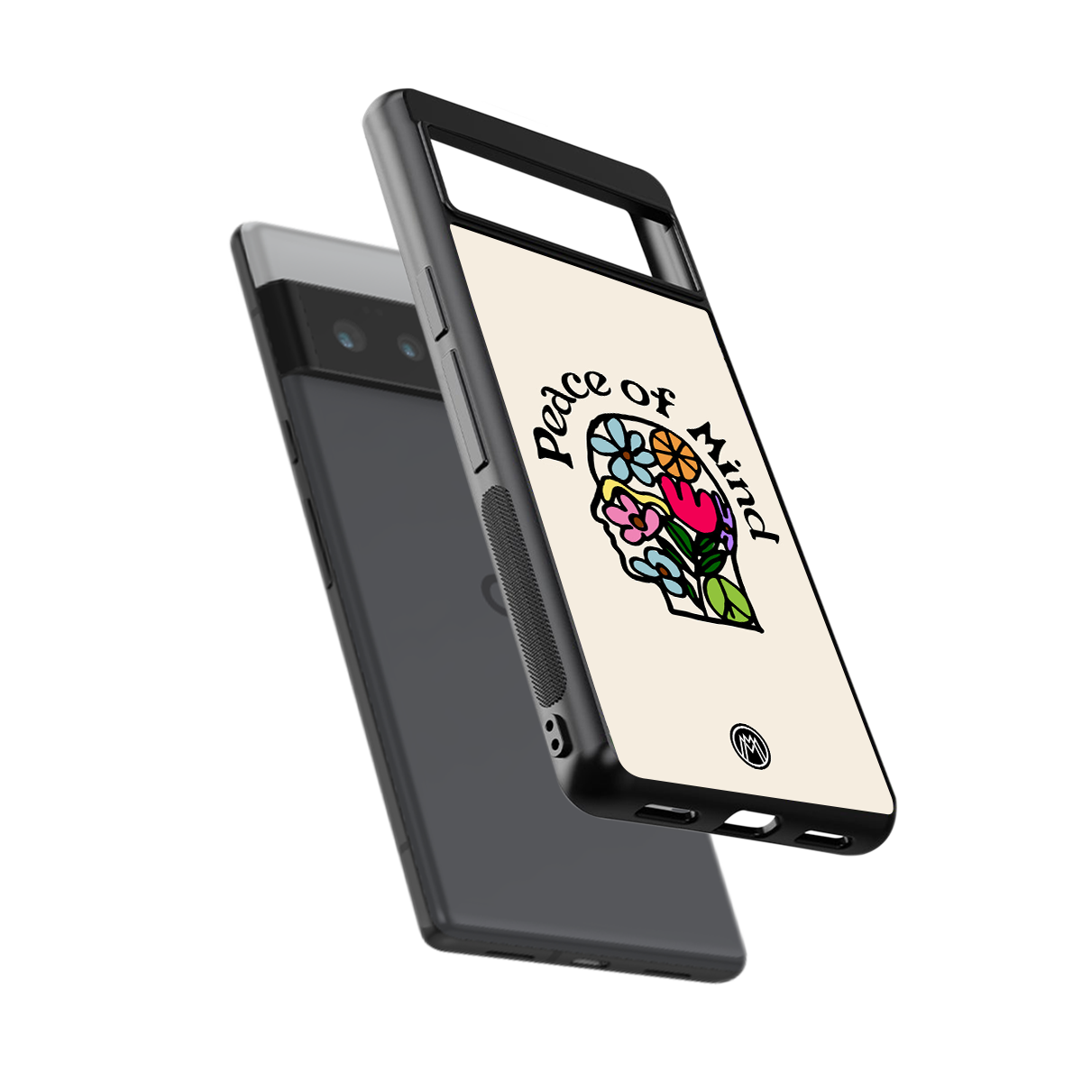 peace of mind back phone cover | glass case for google pixel 6 pro