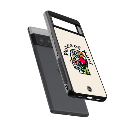 peace of mind back phone cover | glass case for google pixel 6 pro