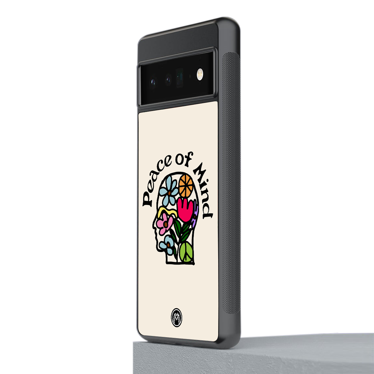 peace of mind back phone cover | glass case for google pixel 6 pro