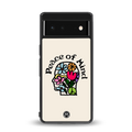 peace of mind back phone cover | glass case for google pixel 6