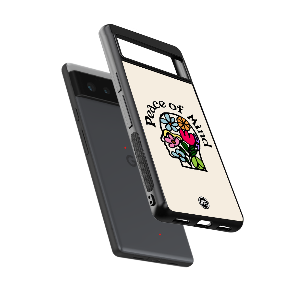 peace of mind back phone cover | glass case for Google Pixel 6A