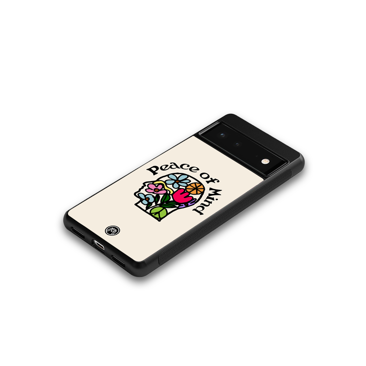 peace of mind back phone cover | glass case for google pixel 6