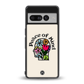 peace of mind back phone cover | glass case for google pixel 7 pro