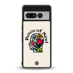 peace of mind back phone cover | glass case for google pixel 7 pro