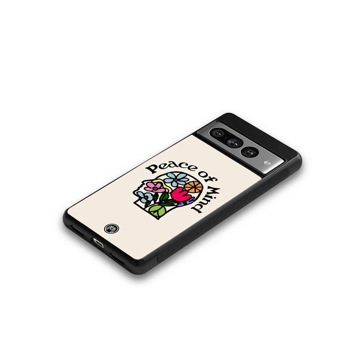 peace of mind back phone cover | glass case for google pixel 7 pro