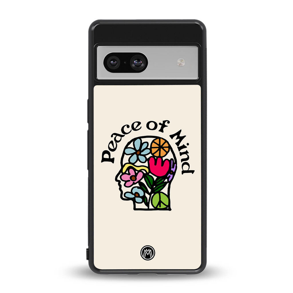 peace of mind back phone cover | glass case for Google Pixel 7A