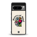 peace of mind back phone cover | glass case for google pixel 8 pro