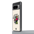 peace of mind back phone cover | glass case for google pixel 8 pro