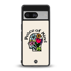 peace of mind back phone cover | glass case for Google Pixel 8