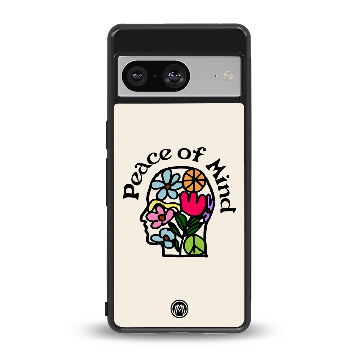 peace of mind back phone cover | glass case for Google Pixel 8
