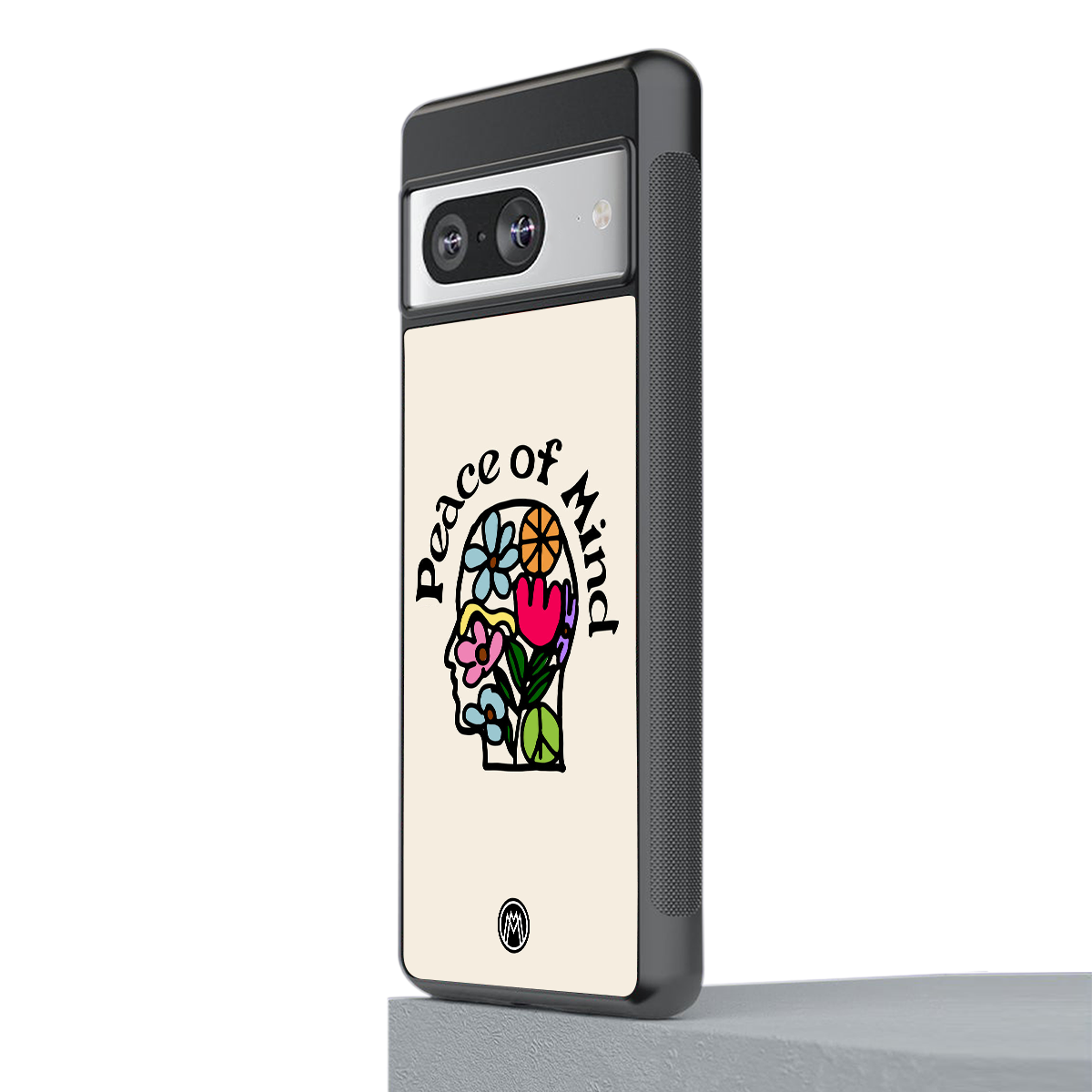 peace of mind back phone cover | glass case for Google Pixel 8