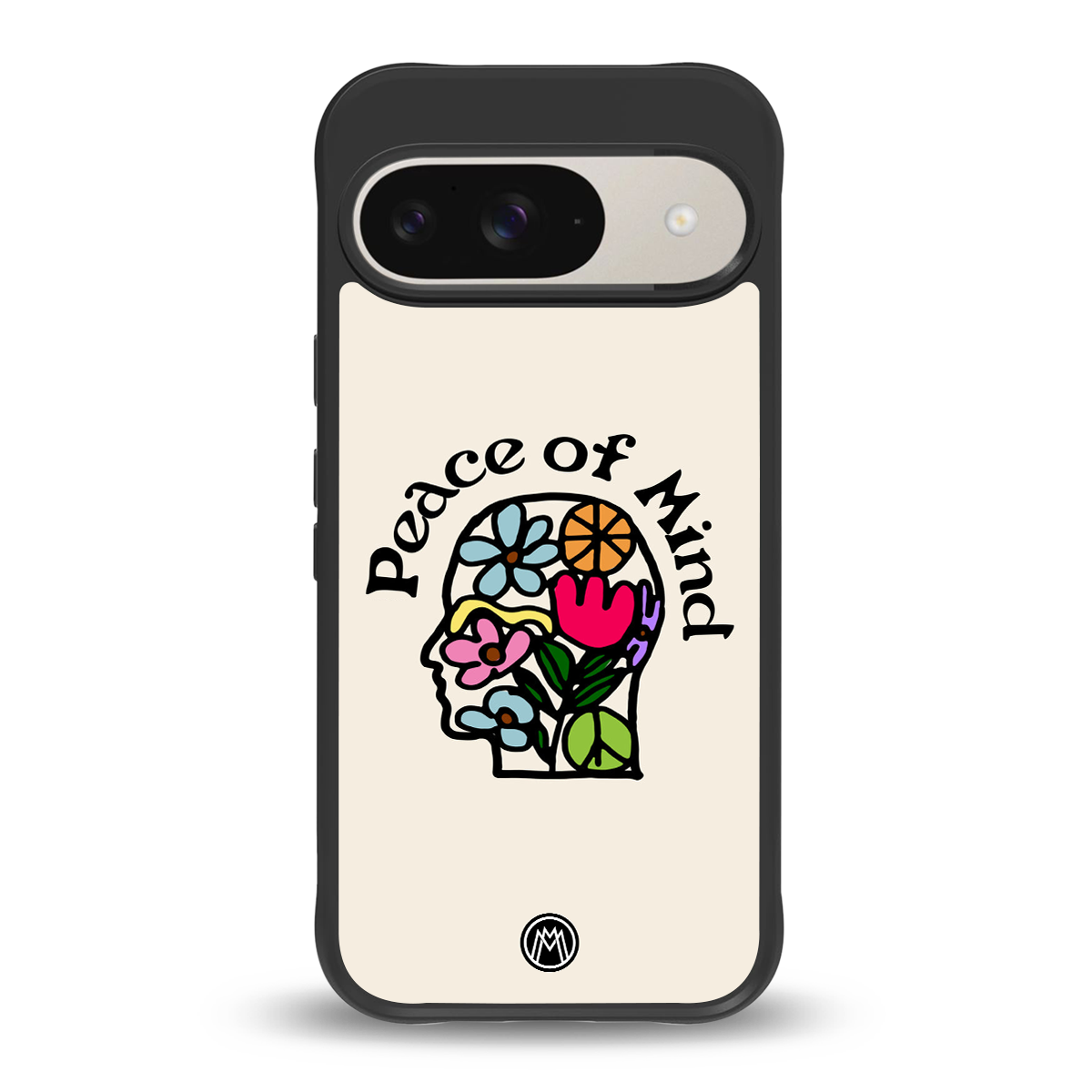 peace of mind back phone cover | glass case for google pixel 9