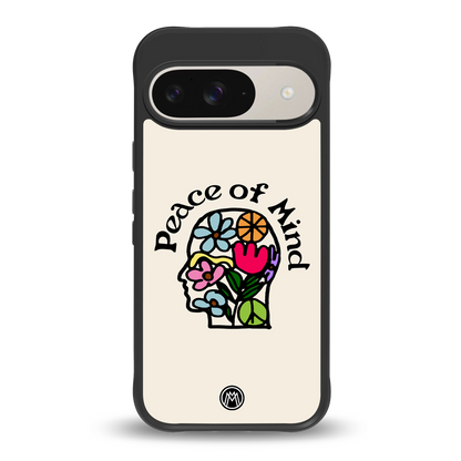 peace of mind back phone cover | glass case for google pixel 9
