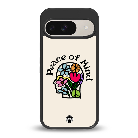 peace of mind back phone cover | glass case for google pixel 9
