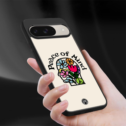 peace of mind back phone cover | glass case for google pixel 9