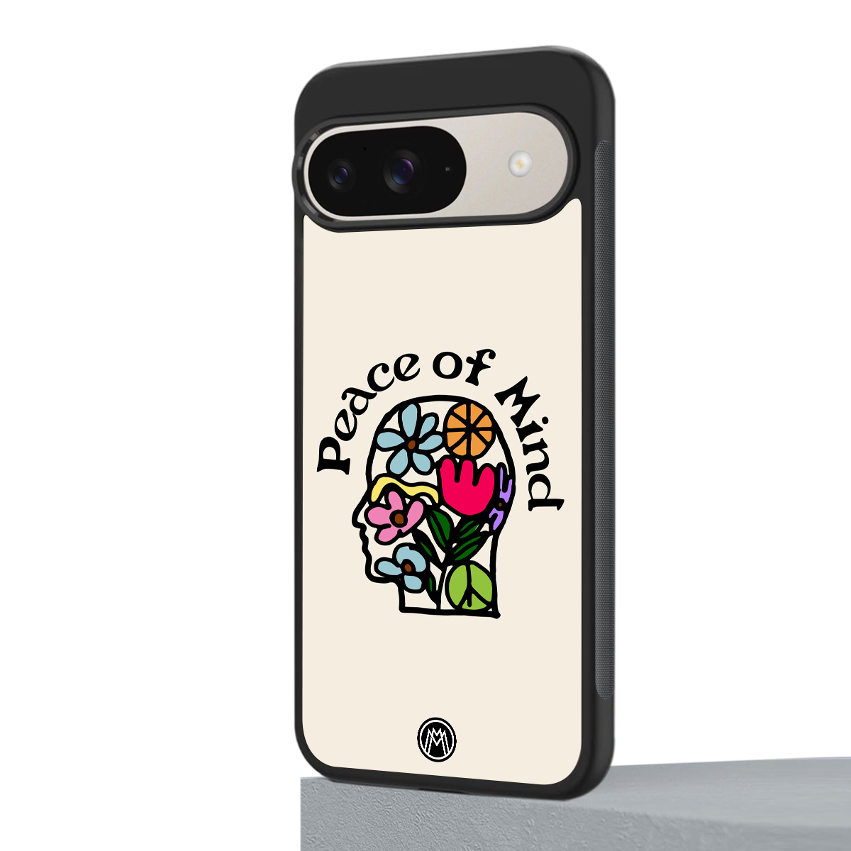 peace of mind back phone cover | glass case for google pixel 9
