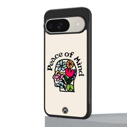 peace of mind back phone cover | glass case for google pixel 9