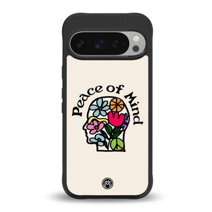 peace of mind back phone cover | glass case for google pixel 9 pro xl