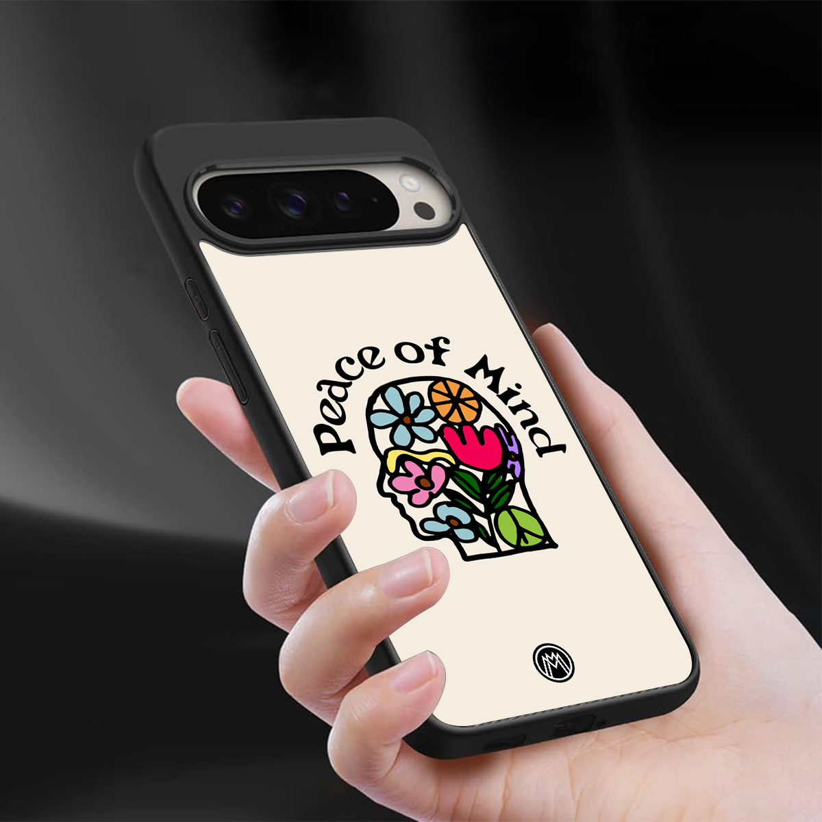 peace of mind back phone cover | glass case for google pixel 9 pro