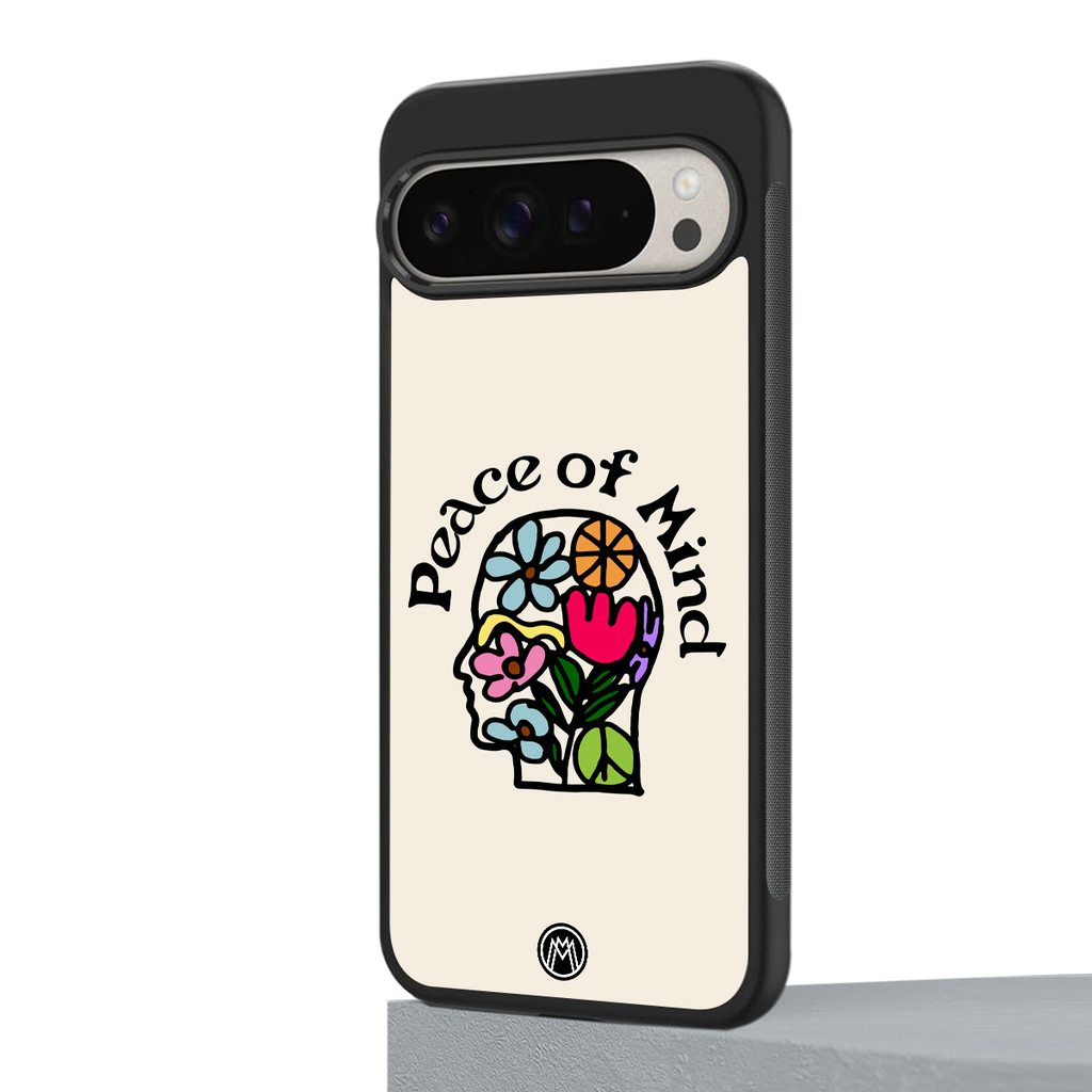 peace of mind back phone cover | glass case for google pixel 9 pro